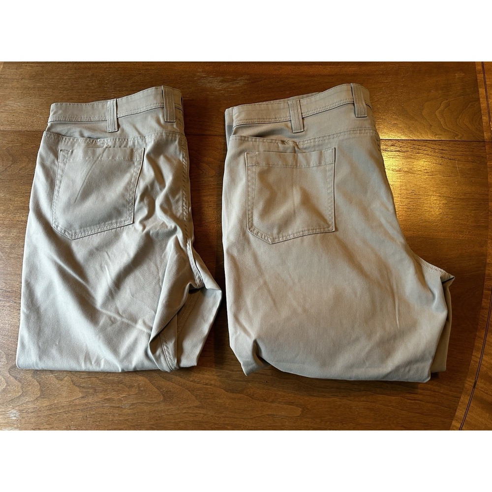 Lot 2 511 Tactical Khaki Pants 40x30 Front Pockets Polyester Cotton